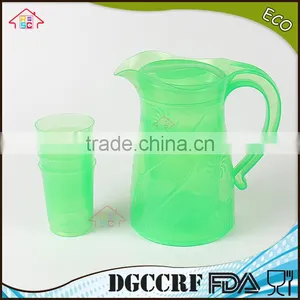 NBRSC Set of 5 Pcs Plastic PP Cold Water Kettle Cheap Water Jug Plastic Water Teapot Jug thumbnail-4