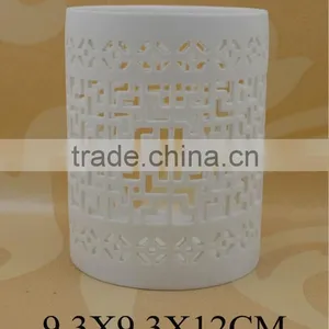 Hand Made Ceramic Frangrance Oil Burner With Tealight Candle thumbnail-1
