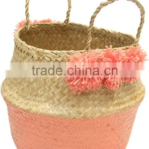 Belly Seagrass Storage Baskets/ Laundry Seagrass Baskets thumbnail-1