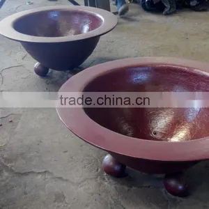 Hotsales Metal Casting Flowerpots,Iron Casting Flower Pots Wholesales Price thumbnail-4