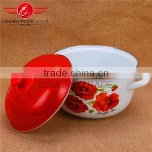 High Quality 5pcs Enamel / Ceramic Casserole Pot/ Turkey Pot thumbnail-4