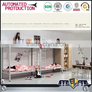 High Quality Steel Double Decker Bed /cheap Dubai Bunk Bed thumbnail-5
