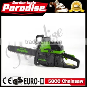 52cc/58cc Cheap Powerful Wood Cutting Gasoline Garden Hand Tool Chainsaw thumbnail-1