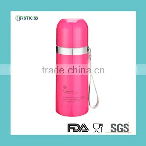 Double Wall Stainless Steel Color Vacuum Flask in Bullet Type thumbnail-6