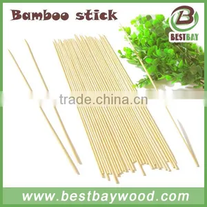 Factory Hot Sell Bamboo Bbq Skewer,bamboo Skewer 40cm thumbnail-1