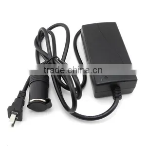 60W Vehicle Power Inverters 12V DC Car Cigarette Lighter Converter thumbnail-3