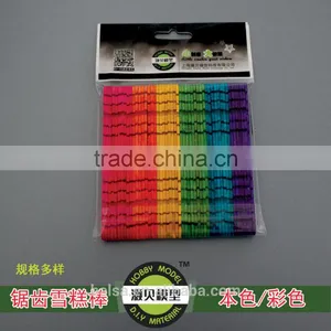 China Manufacturers Custom Coulorful/uncolorful Match Wood Stick for Model thumbnail-2