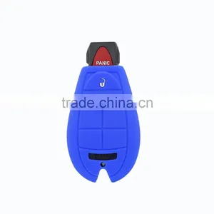 Promotional Smart Folding Silicone Car Key Remote Covers for Jeep Car Keys thumbnail-4