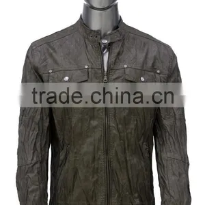 ALIKE pu Jacket for Men Man City Jacket thumbnail-1