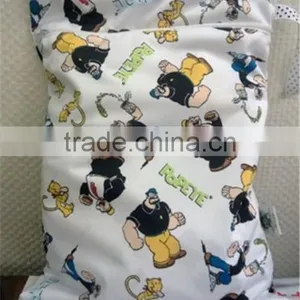 Baby Wet Bag ,Waterproof Monther Wet Nappy Bag, Cloth Diaper Bag thumbnail-1