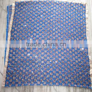 Embroidered PHULKARI GEORGETTE DUPATTA SHAWL thumbnail-1