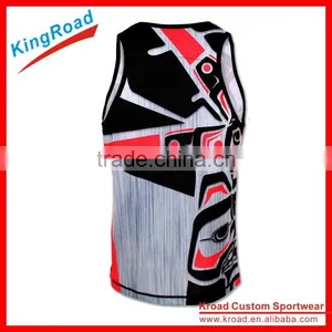 OEM Breathable Sports Running Vest,sports Gilets/sleeveless for Unisex thumbnail-4