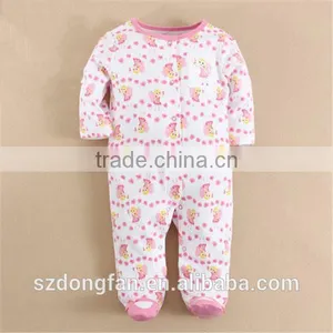 Wholesale 100% Cotton Baby Clothes Soft Stylish Baby Winter Romper Set White Baby Romper Short Infant Blank Clothing Customer thumbnail-3