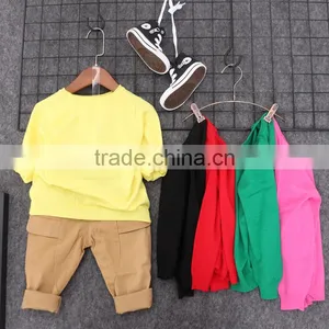 S16705A Wholesale Latest Cotton Knitting Children Kid Sweater for Girl thumbnail-1