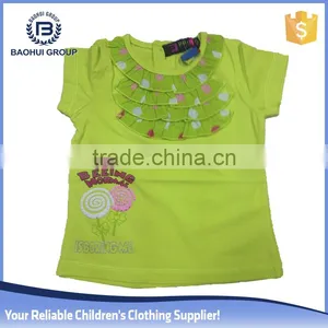 Branded Stocklot Girl t Shirt Branded Short Sleeve Chidren Wholesale thumbnail-1