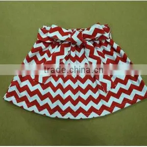 New Style!wholesale Red and White Stripes Mini Skirt Baby Summer Skirts Children Kids Clothing thumbnail-1