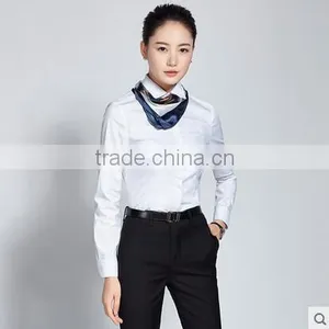 Ladies Business Formal Work Office Shirt and Pant Suit Women New Suits for Women thumbnail-2