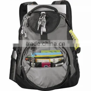 High Sierra Access 17" Computer Backpack - Built-in Padded Laptop Sleeve With Zippered Pocket on Back and Comes With Your Logo thumbnail-5