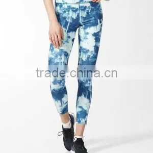 Custom High Quality Womens Yoga Pants Fitness Capri Printed Leggings thumbnail-2
