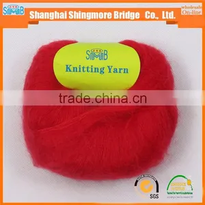 China Factory Wholesale Mohair Acrylic Blended Yarn Used for Hand Knitting Sweater With Cheap Price thumbnail-2