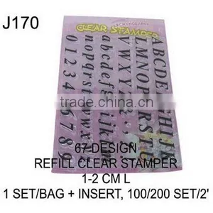 J170 67 DESIGN REFILL CLEARS STAMPER thumbnail-1