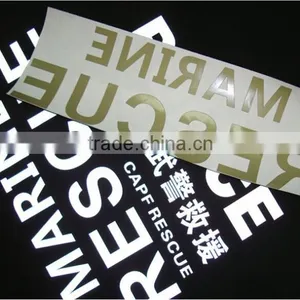 Machine Washable Decorative Reflective Vinyl Sticker Heat Transfer on Clothes thumbnail-2