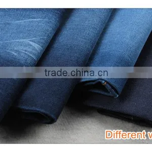Crosshatch Stripe Compact Siro Spinning Denim Fabric Price thumbnail-2