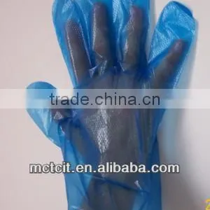 Disposable Blue Plastic Gloves thumbnail-1