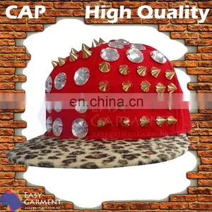 OEM High Quality Adult 3D Embroidery Metal Red Color Snapback Cap thumbnail-1
