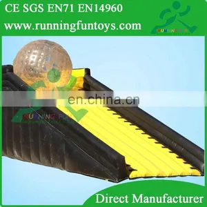 Cheap Inflatable Zorb Ball Slide, Zorb Inflatable Slide, Inflatable Zorb Ramp for Sale thumbnail-5