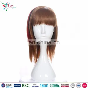 Styler Brand Cosplay Wigs Sexy Color Front Wig uk Synthetic Wigs for White Women thumbnail-1