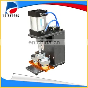 2017 New Design Round Semi-auto Badge Machine Maker DCMA-012 thumbnail-1