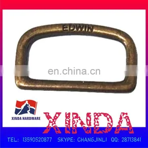 25 x 15mm Antique D Ring of Factory to Buyer for Shoes, Bags and Other thumbnail-1