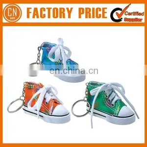 2017 Newest Design Promotional Mini Sneaker Shoe Keychain Custom Logo Printed Or Embroidery thumbnail-1