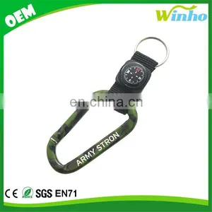 Winho Camouflage Carabiner Plus Compass thumbnail-1