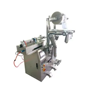 4 Sides Sealing Oil Packing Machine for Water,juice. thumbnail-1