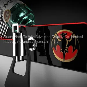 Black Acrylic Wine Rack/acrylic Wine Display Holder thumbnail-3