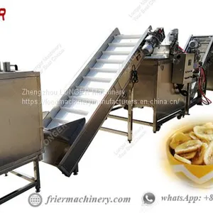 200kg/h Banana Chips Making Machine/Automatic Banana Chips Production Line thumbnail-2