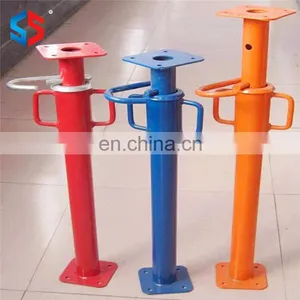 ASP-108 Tianjin Shisheng Telescopic Construction Adjustable Steel Formwork Shoring Props With Square Plate thumbnail-6
