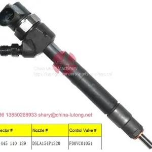 Mitsubishi Fuel Injector Replacement 0 445 110 748 New Common Rail Injectors thumbnail-1