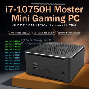 Eglobal Mini PC Windows 10 S210H Core i9 9880H PC Gaming Computer Desktop DDR4 DP1.2+HDMI2 thumbnail-1