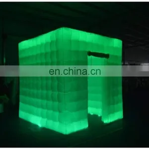 Custom Made Wedding Party Prop Inflatables Blow Up Selfie Photo Booth Enclosure UK With LED Lighting thumbnail-5