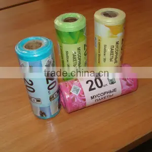 100% Oxo-biodegradable Shooping Plastic Bag thumbnail-1