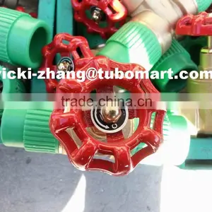 PPR Gate Valve Brass Gate Valve With PPR 2 Sides Union From PPR Factory by DIN8077/8078 thumbnail-4
