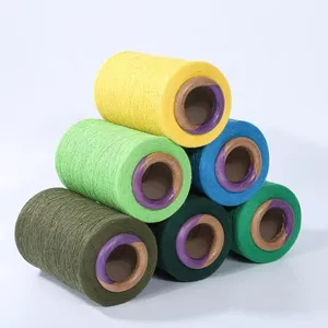 Ne 20/1 Color Socks Yarn Recycled Cotton Blended Knitting Yarn for Socks Yarn thumbnail-3