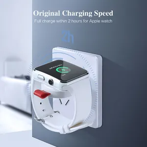 Portable Wireless Charger for IWatch 6 SE 5 4 Charging Stand Apple Watch Series USB Charger thumbnail-4