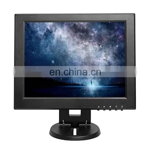 12 Inch Touch Screen Monitor 800X600 Lcd Ips Industrial Small Vga Video Display Store Touch Screen Monitor thumbnail-1