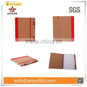 With Recycled Paper Pen School Notebook thumbnail-1