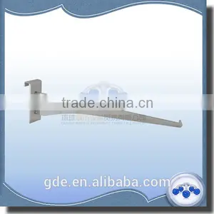 Metal Glass Holder for Gridwall in Chrome Color thumbnail-1