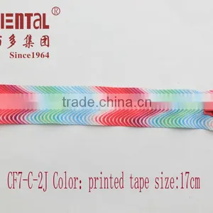 Fashion Colorful 7# Printed Nylon Zipper thumbnail-1